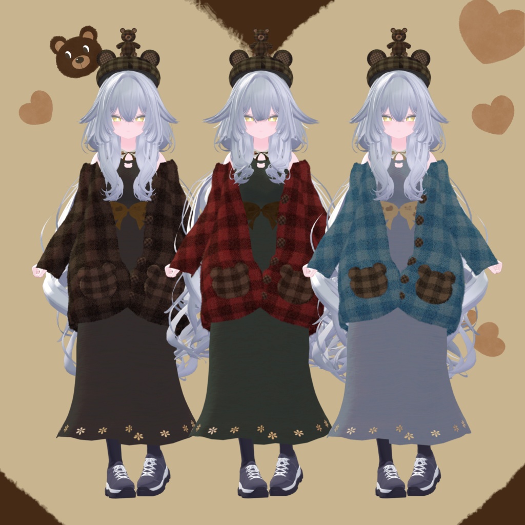 【16アバター対応】✨🧸Kumakuma Country🐻✨