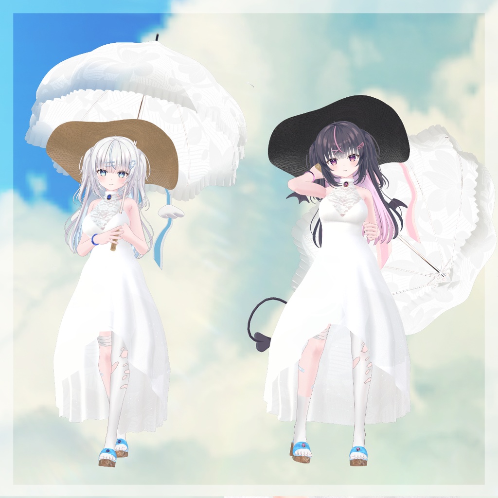 【22アバター対応✨胸チラギミック搭載✨】OJOU SUMMER