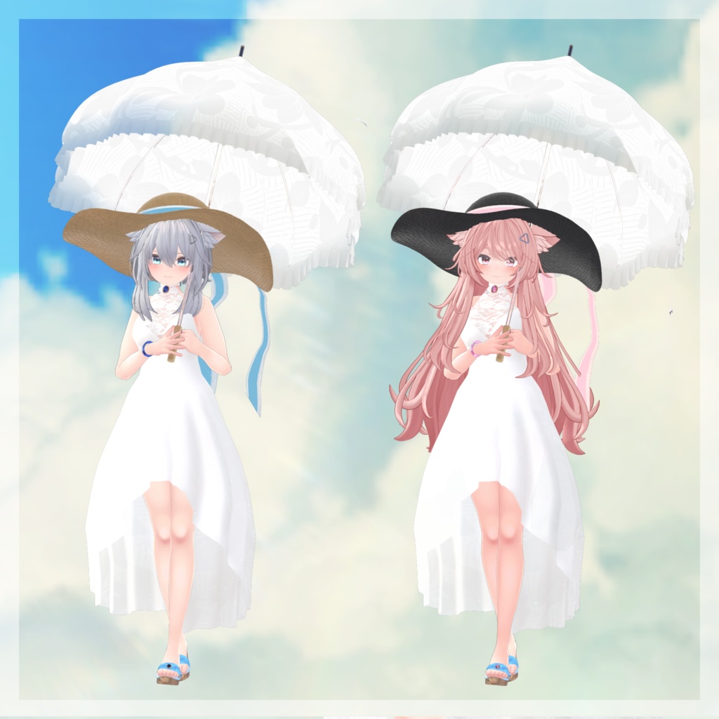 【22アバター対応✨胸チラギミック搭載✨】OJOU SUMMER