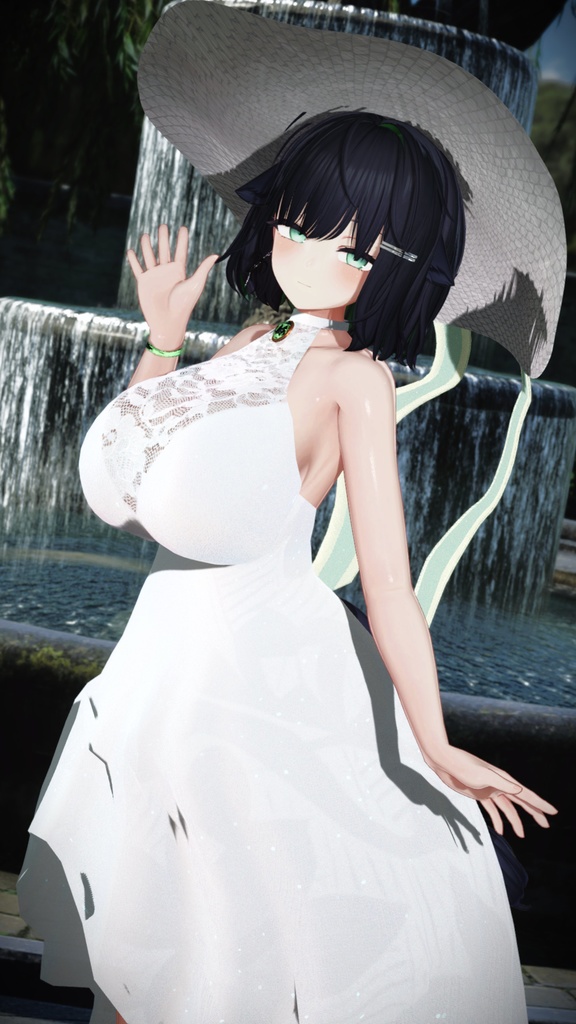 【22アバター対応✨胸チラギミック搭載✨】OJOU SUMMER