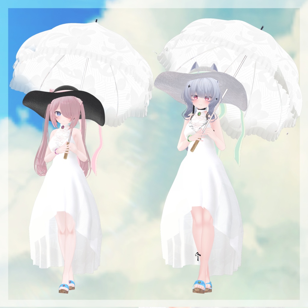 【22アバター対応✨胸チラギミック搭載✨】OJOU SUMMER