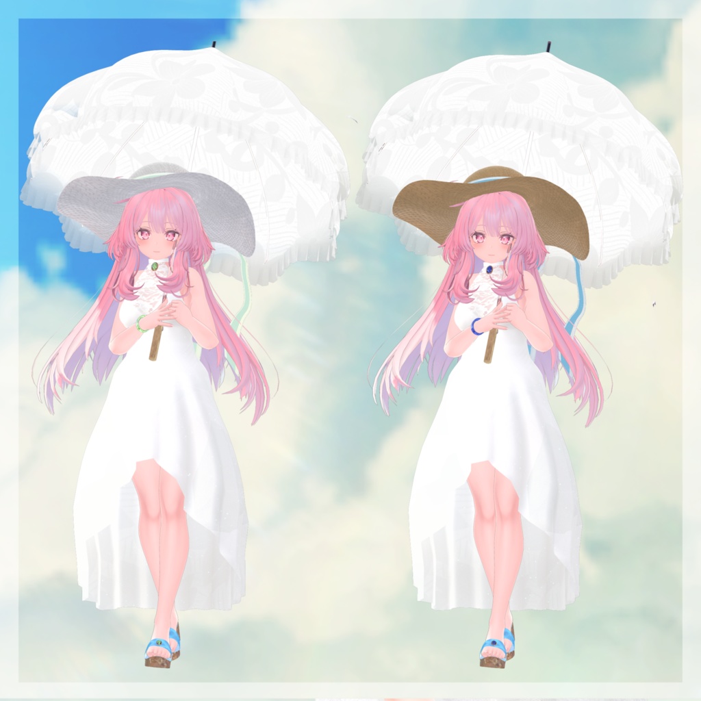 【22アバター対応✨胸チラギミック搭載✨】OJOU SUMMER