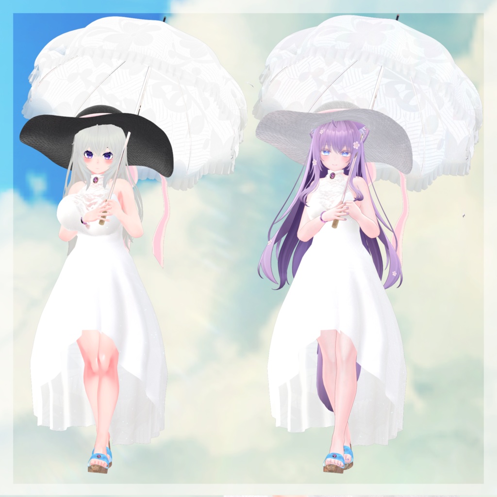 【22アバター対応✨胸チラギミック搭載✨】OJOU SUMMER