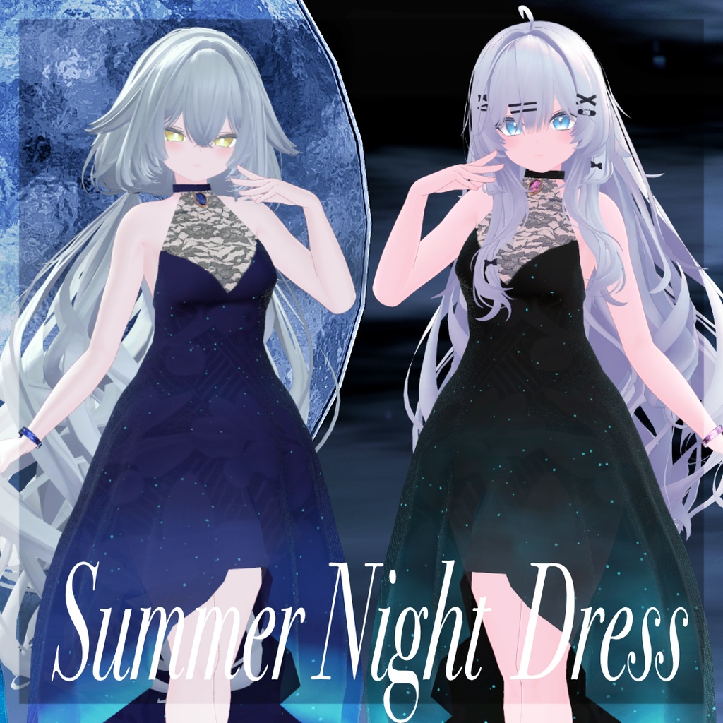 22アバター 動く!Summer Night Dress (追加マテリアル)