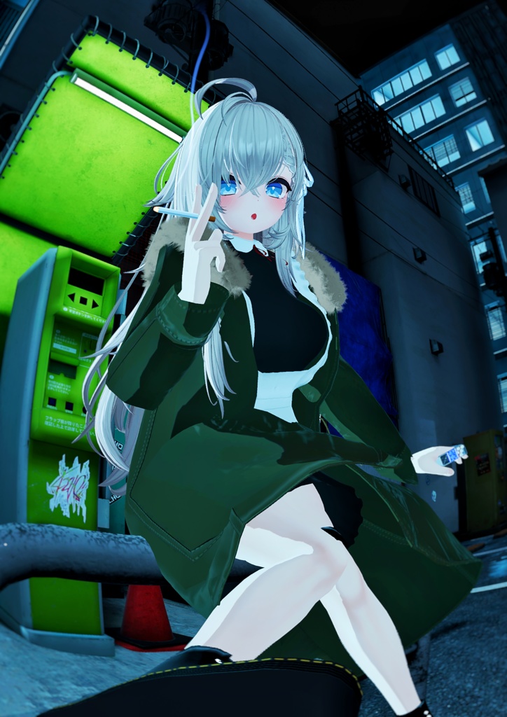 【18アバター】ある日メイド、路地裏にて