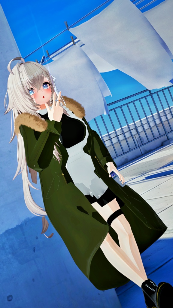 【18アバター】ある日メイド、路地裏にて