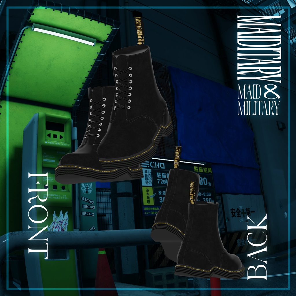 【18アバター】ある日メイド、路地裏にて