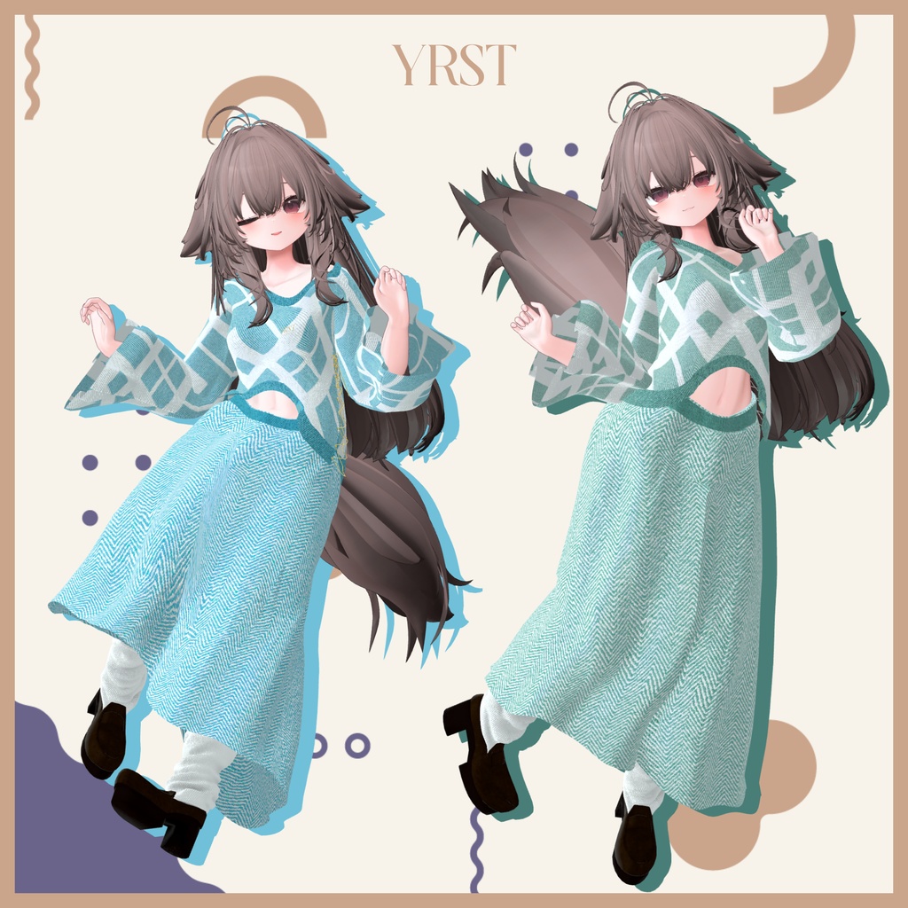 【✨輝夜対応SALE✨】【無料🎁あり】YRST-ゆるっとストリート-【31アバター対応】 #tatsu3D