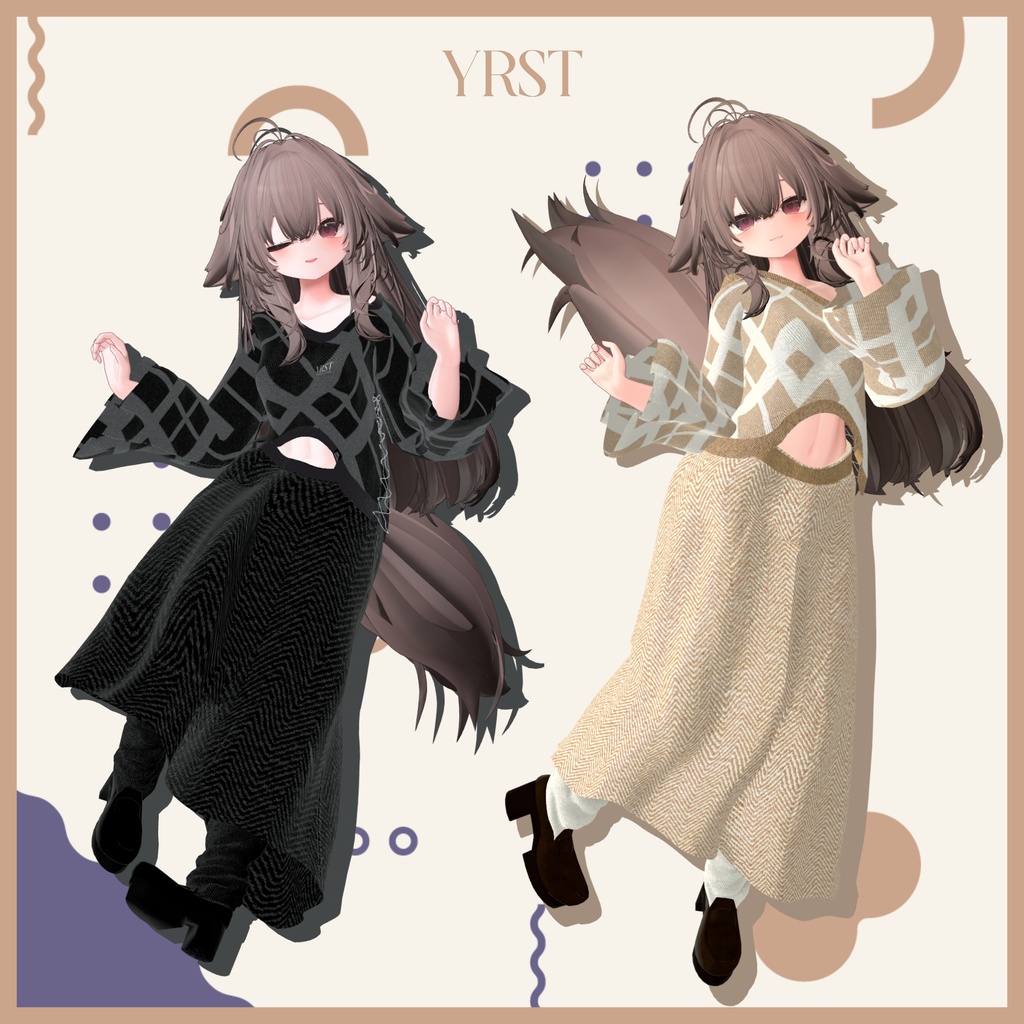 【✨輝夜対応SALE✨】【無料🎁あり】YRST-ゆるっとストリート-【31アバター対応】 #tatsu3D