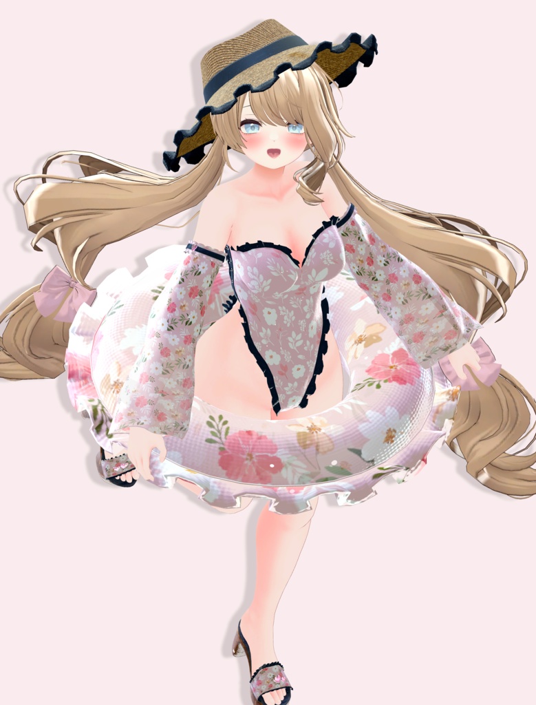 【🎐🏖️690円SALE🌴✨】Frilly Summer #tatsu3d