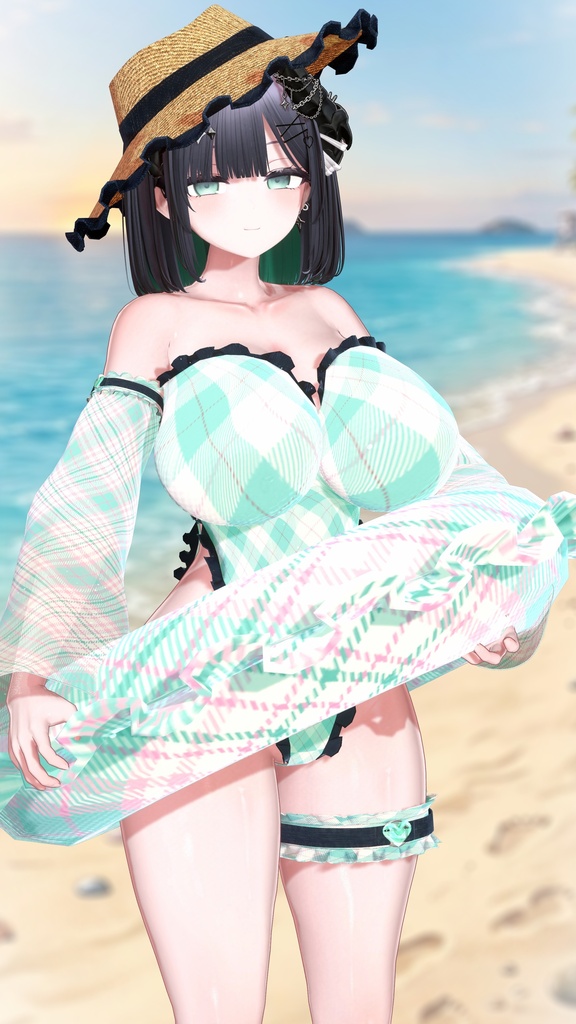 【🎐🏖️690円SALE🌴✨】Frilly Summer #tatsu3d
