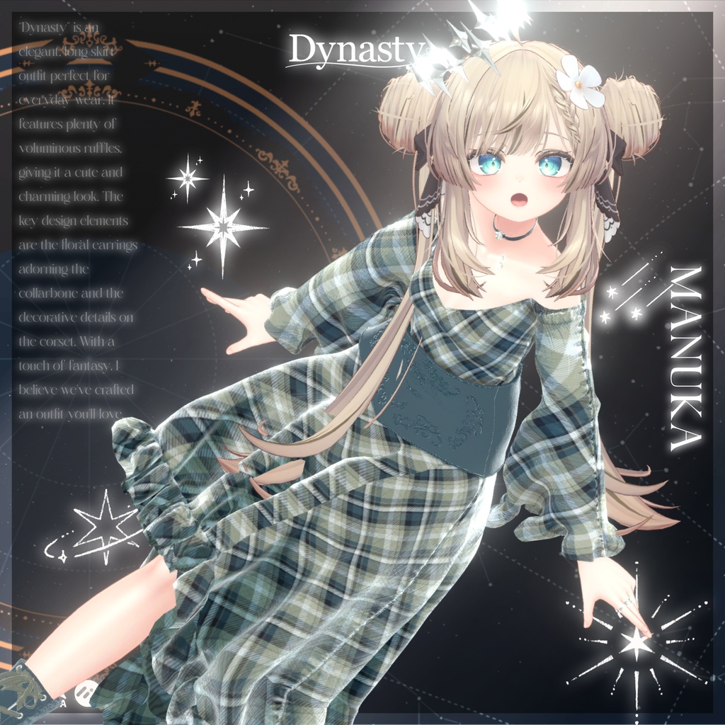 【✨セール✨】【18Avatar対応】Dynasty #tatsu3D