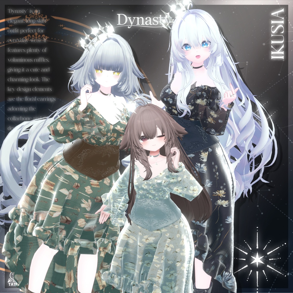 【✨セール✨】【17Avatar対応】Dynasty #tatsu3D