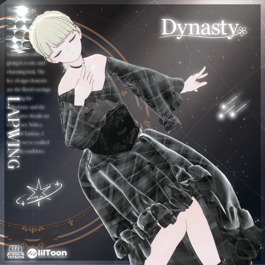 【✨無料あり✨】【✨セール✨】【19Avatar対応】Dynasty #tatsu3D