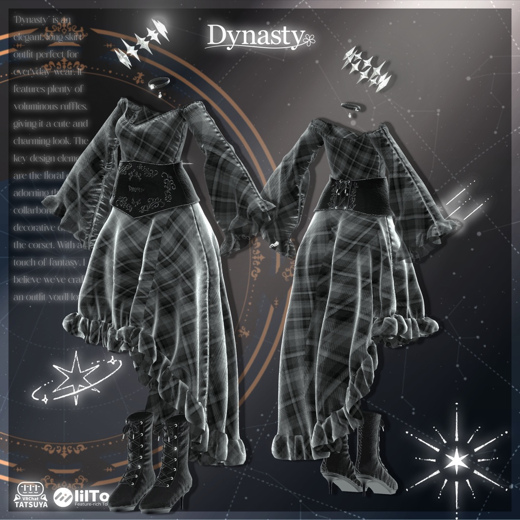 【✨SALE・マヌカ専用ページ✨】【17Avatar対応】Dynasty #tatsu3D