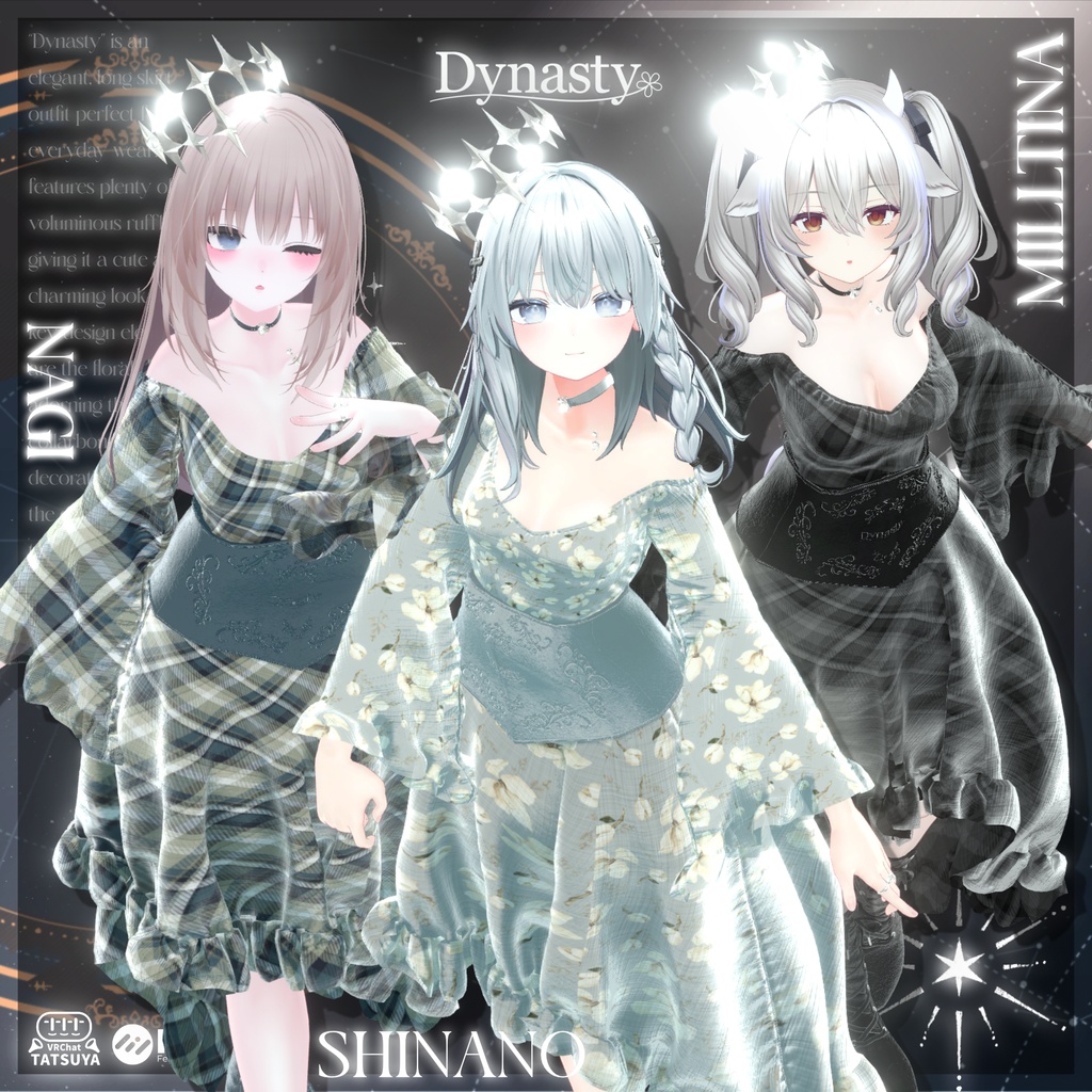 【✨SALE・マヌカ専用ページ✨】【17Avatar対応】Dynasty #tatsu3D