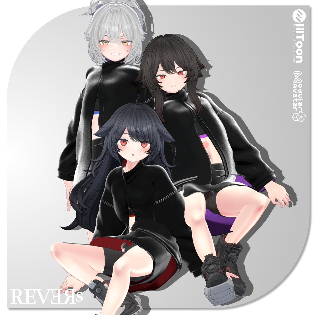 【✨SALE🎉】【7Avatar対応】REVERs #tatsu3d