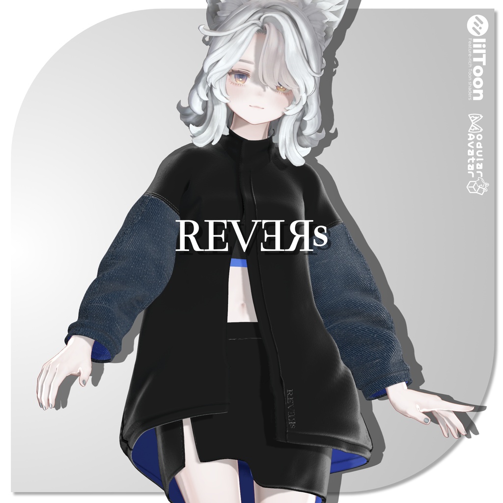 【✨明日まで無料・まめふれ🎉】【✨SALE🎉】【16Avatar対応】REVERs #tatsu3d