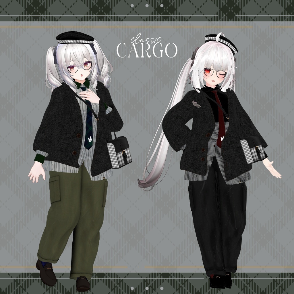 【🎉BIG SALE✨】【13アバター対応】classic Cargo #tatsu3D