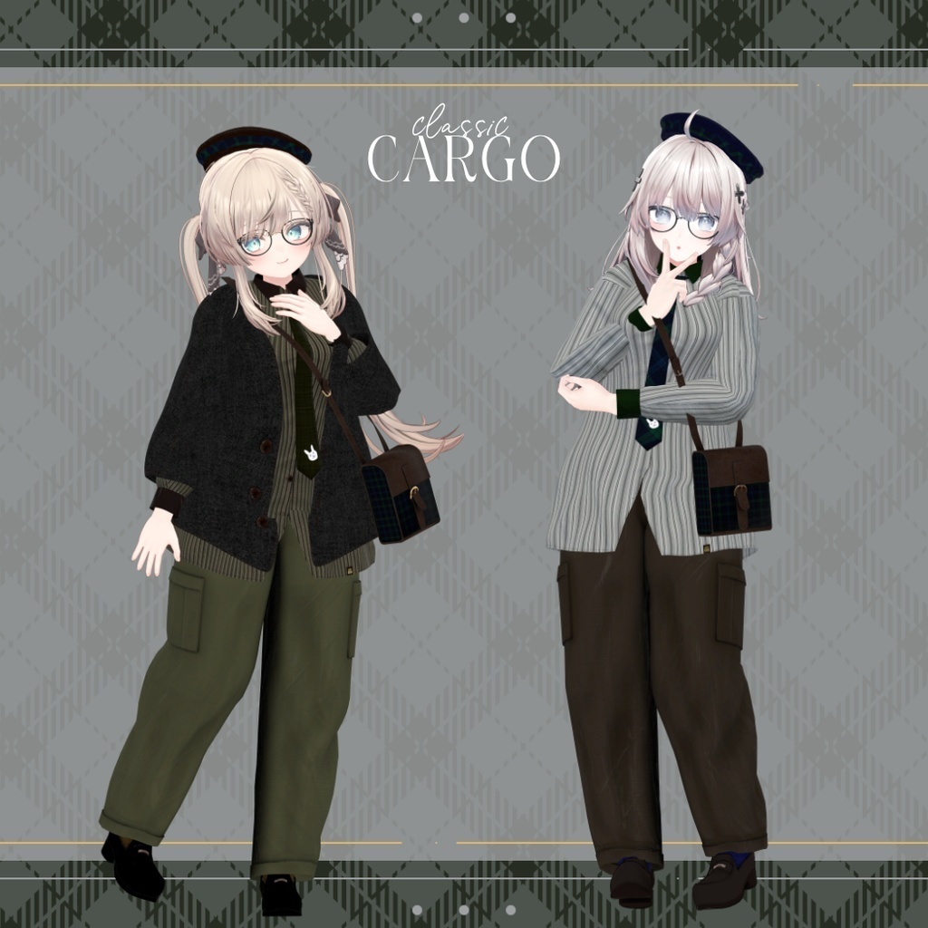 【🎉BIG SALE✨】【13アバター対応】classic Cargo #tatsu3D
