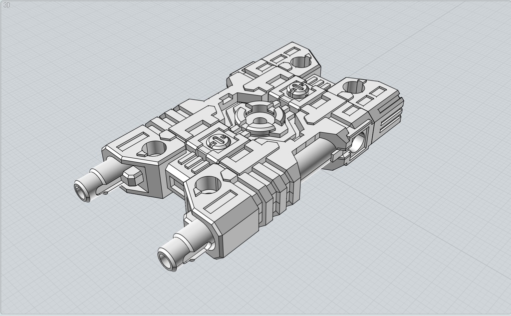 オリジナルSF武器シリーズ ブースターキャノン