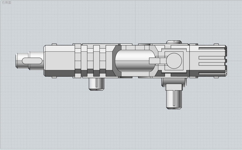 オリジナルSF武器シリーズ ブースターキャノンver.1.5(グリーン)