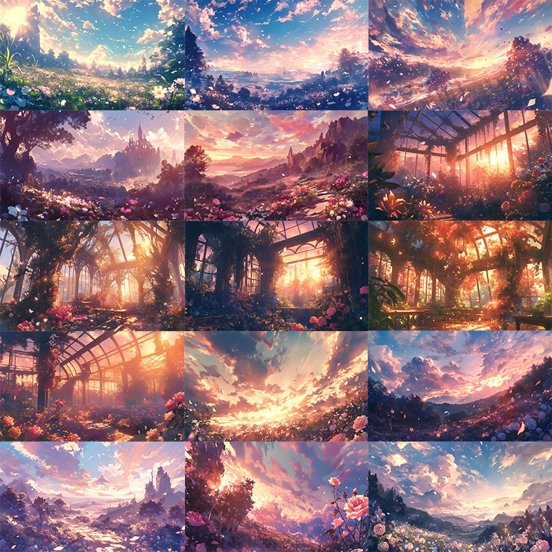 【背景素材】リアル×ファンタジー バレンタインシリーズ【30枚】