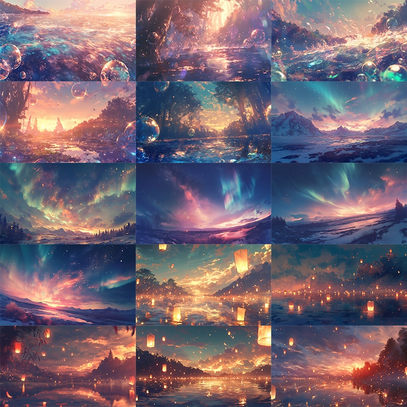 【背景素材】リアル×ファンタジー バレンタインシリーズ【30枚】