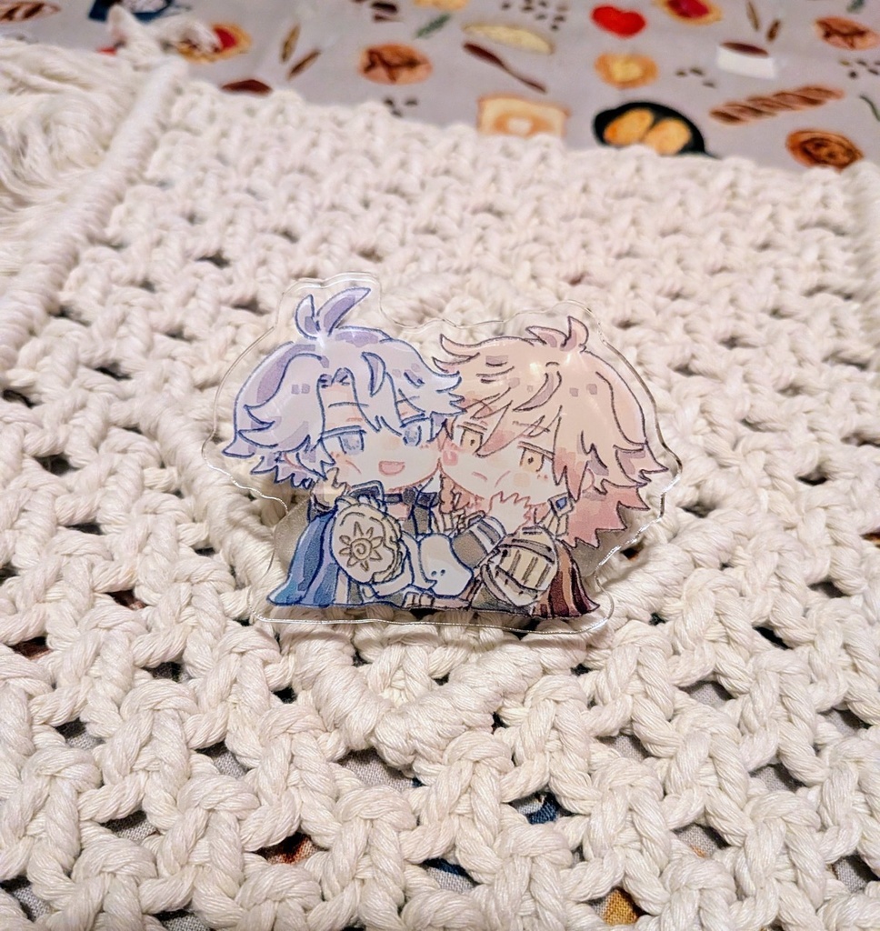 ふぁもアクリルクリップ