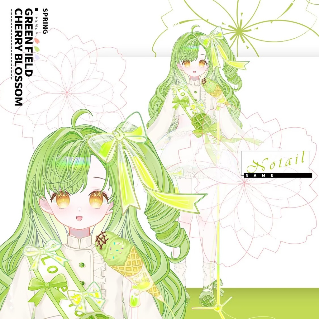 【PSD素材】ロリポップアイドル 差分セット