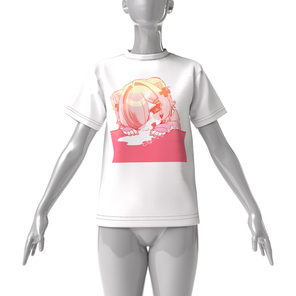 【はぐみぃ】ビッグシルエットTシャツ