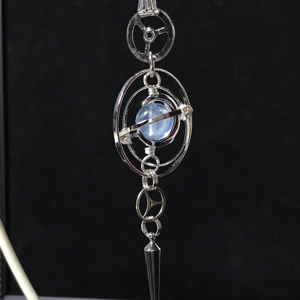 《クロノスの環》アクアマリン・シルバー