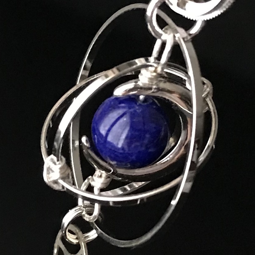 《クロノスの環》ラピスラズリ・シルバー