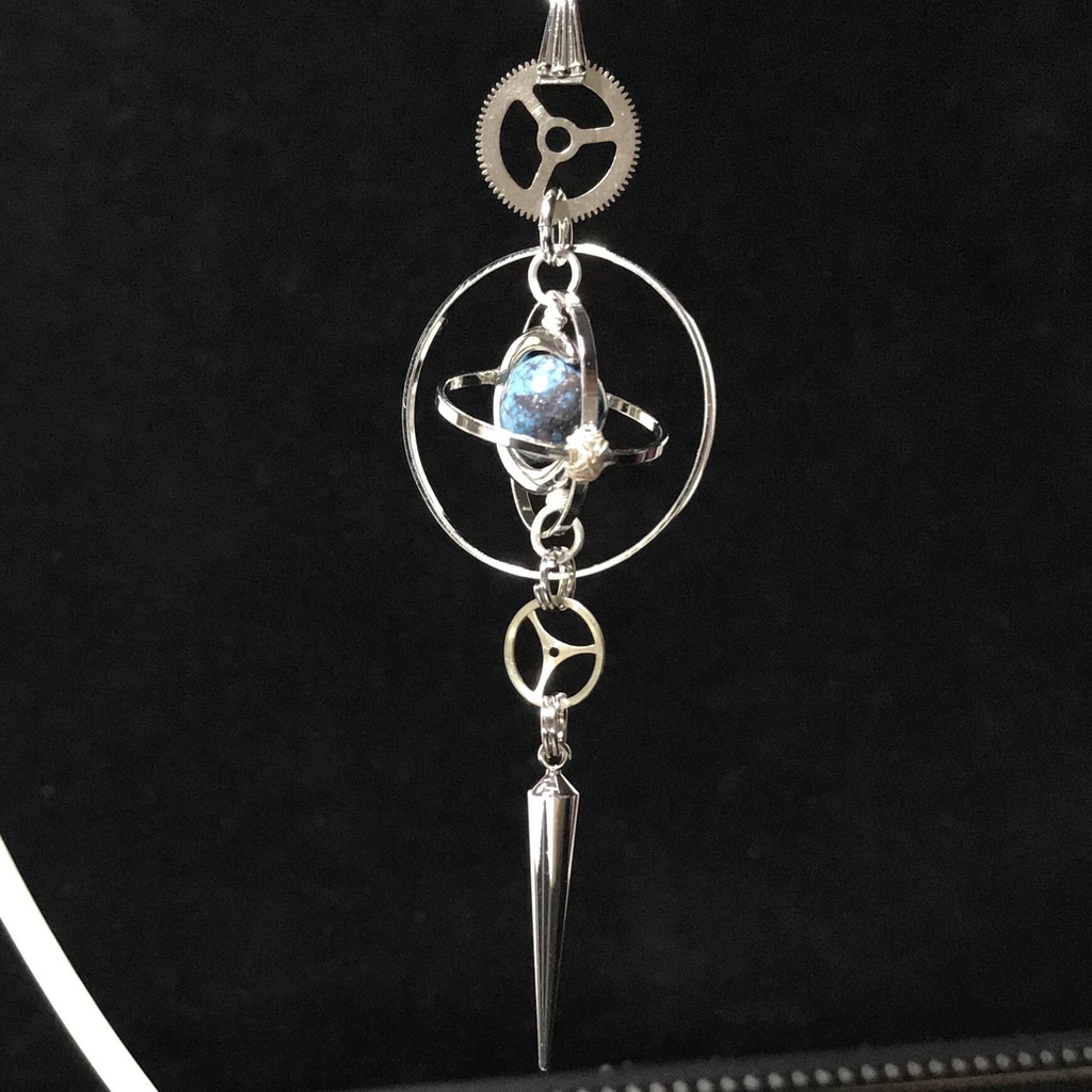 《クロノスの環》ターコイズ・シルバー