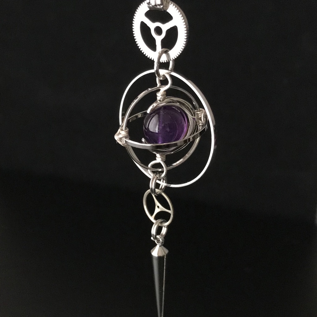 《クロノスの環》アメジスト・シルバー