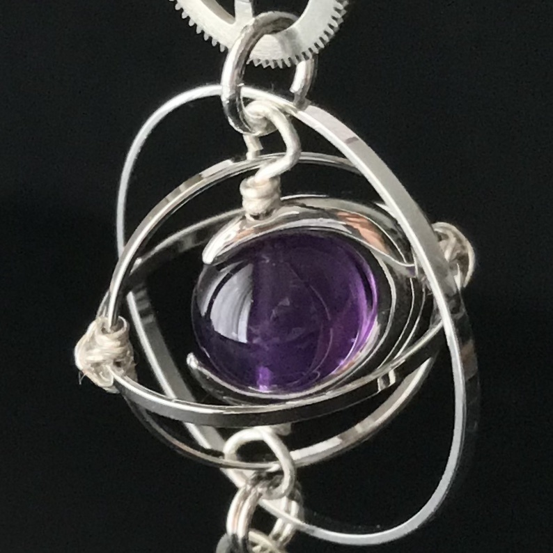 《クロノスの環》アメジスト・シルバー