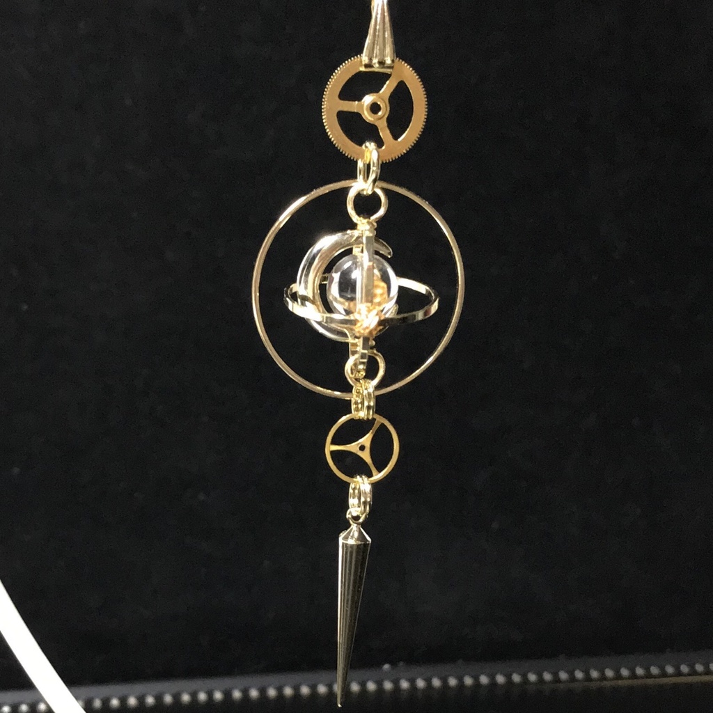 《クロノスの環》水晶・ゴールド