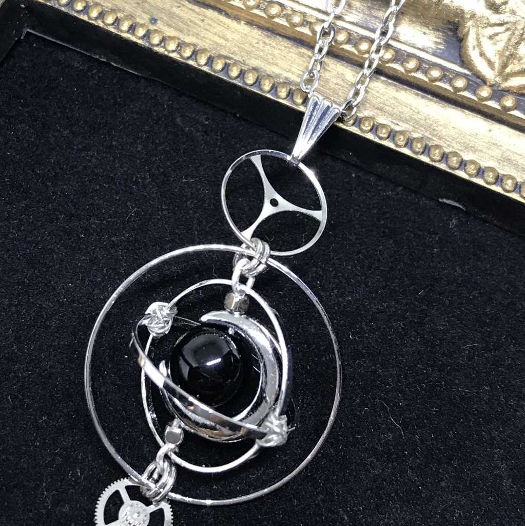 《クロノスの環》オニキス・シルバー