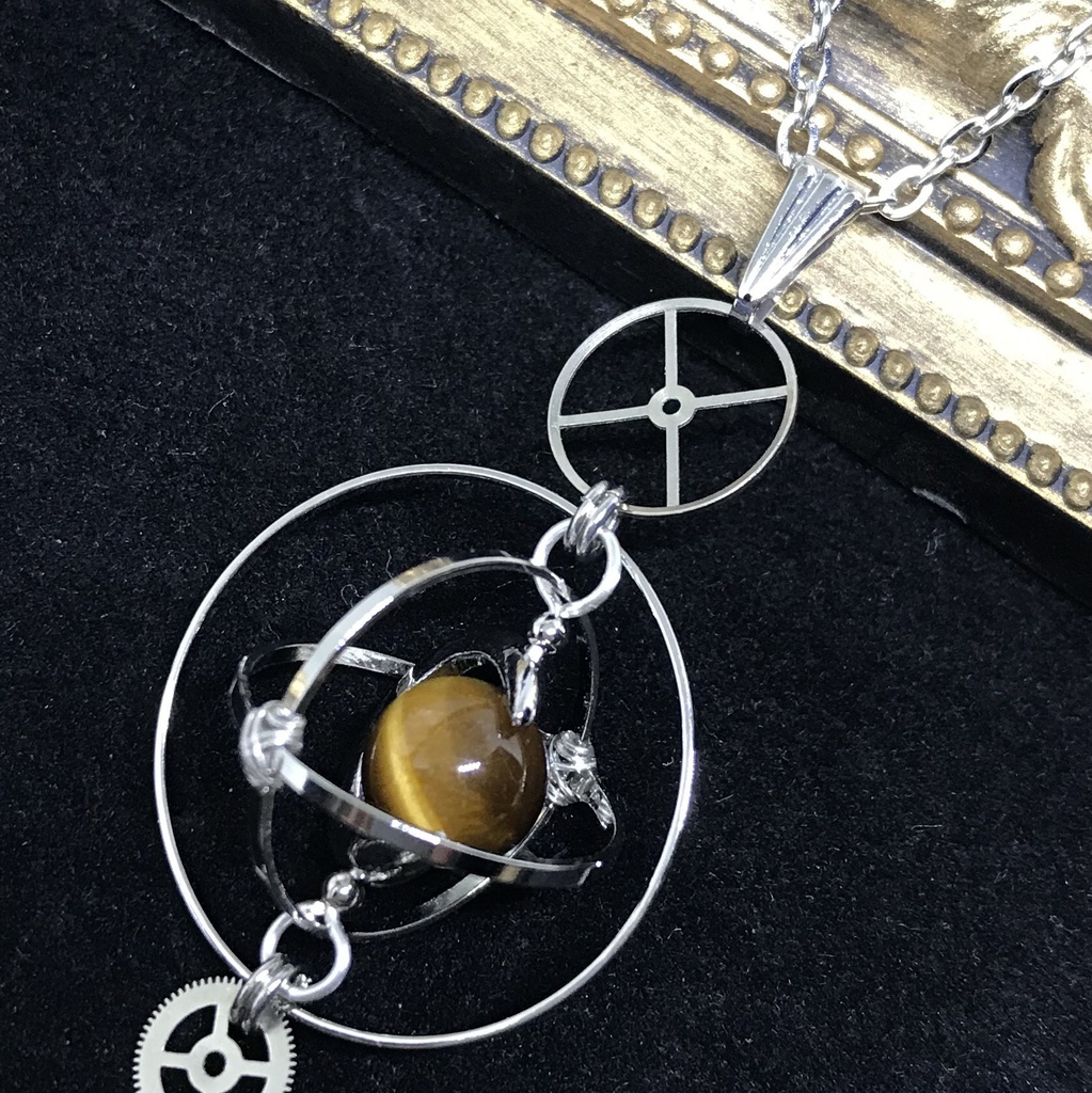 《クロノスの環》タイガーアイ・シルバー