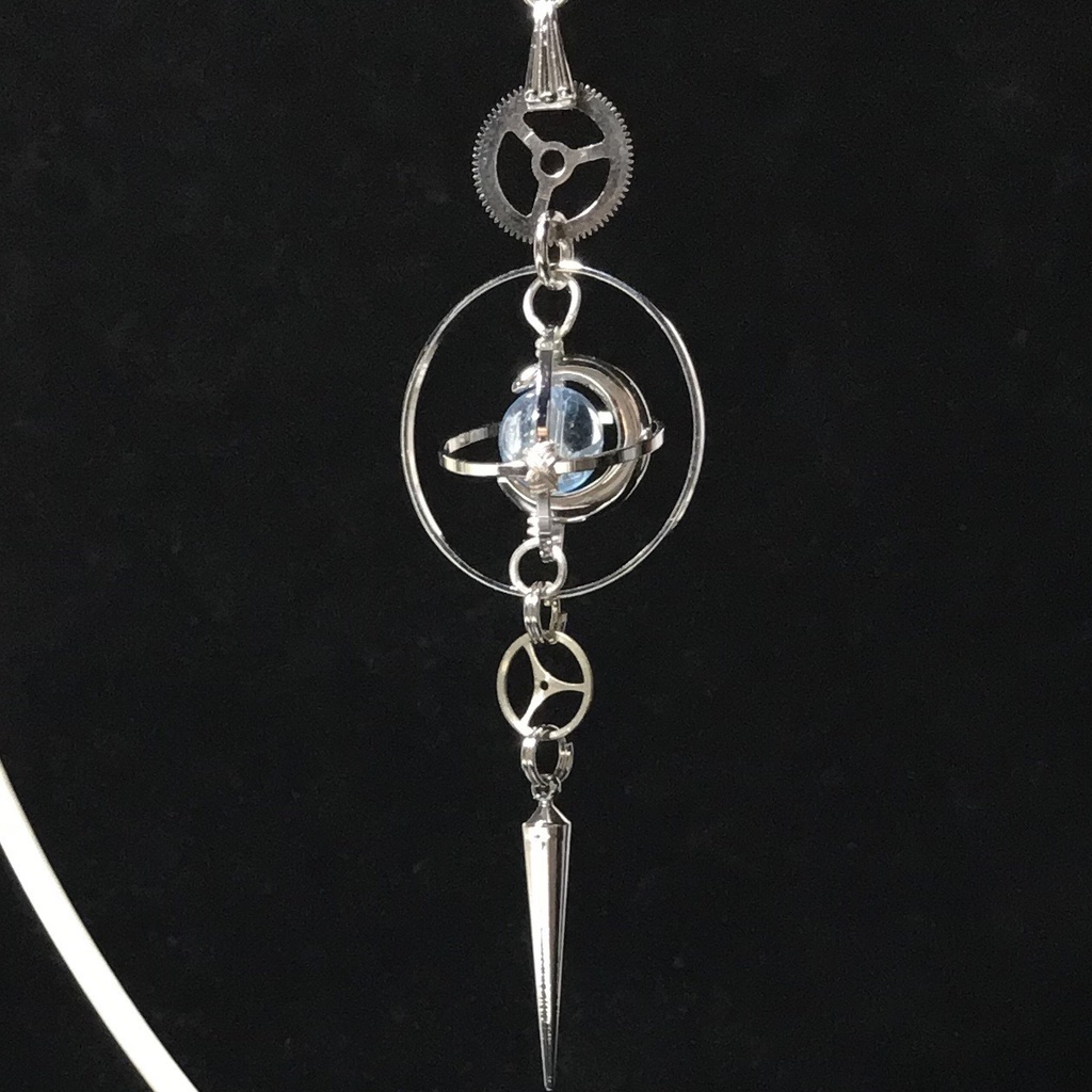 《クロノスの環》ブルートパーズ・シルバー