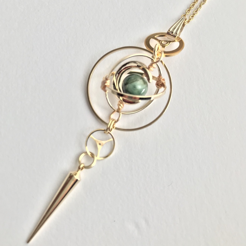 《クロノスの環》エメラルド・ゴールド