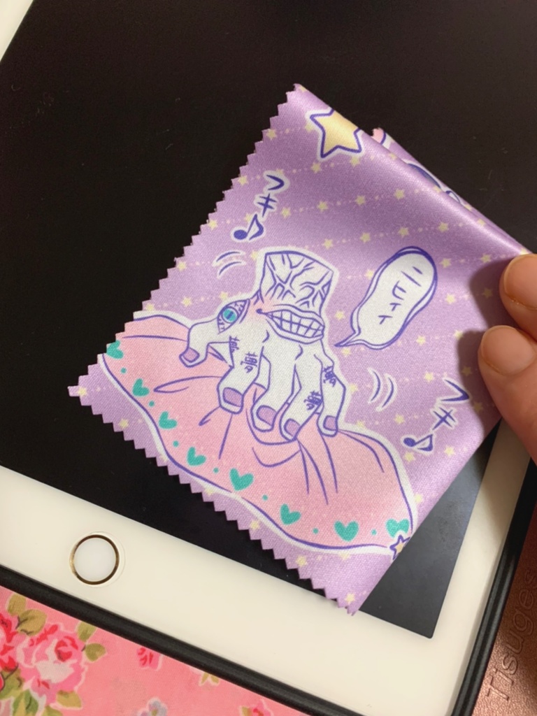 【送料込み!】魘夢ちゃんがお掃除してくれるメガネ拭き★えんむ