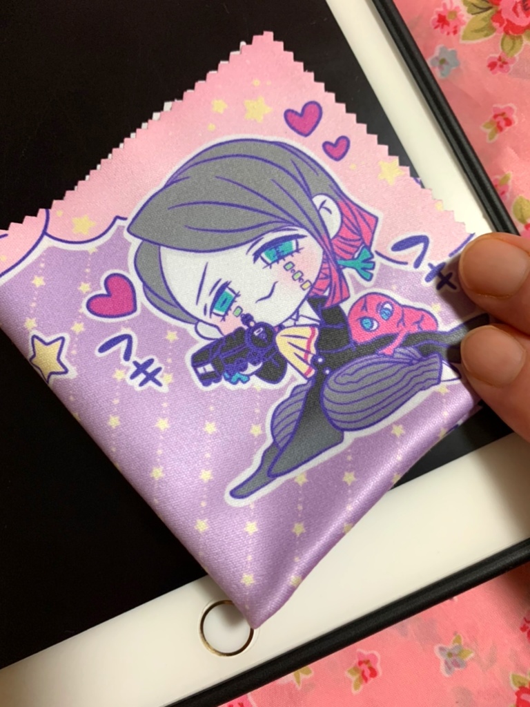【送料込み!】魘夢ちゃんがお掃除してくれるメガネ拭き★えんむ