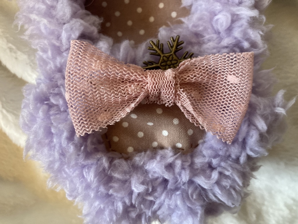 頑張るあなたを見守るクマ 10cmぬい服 着ぐるみ