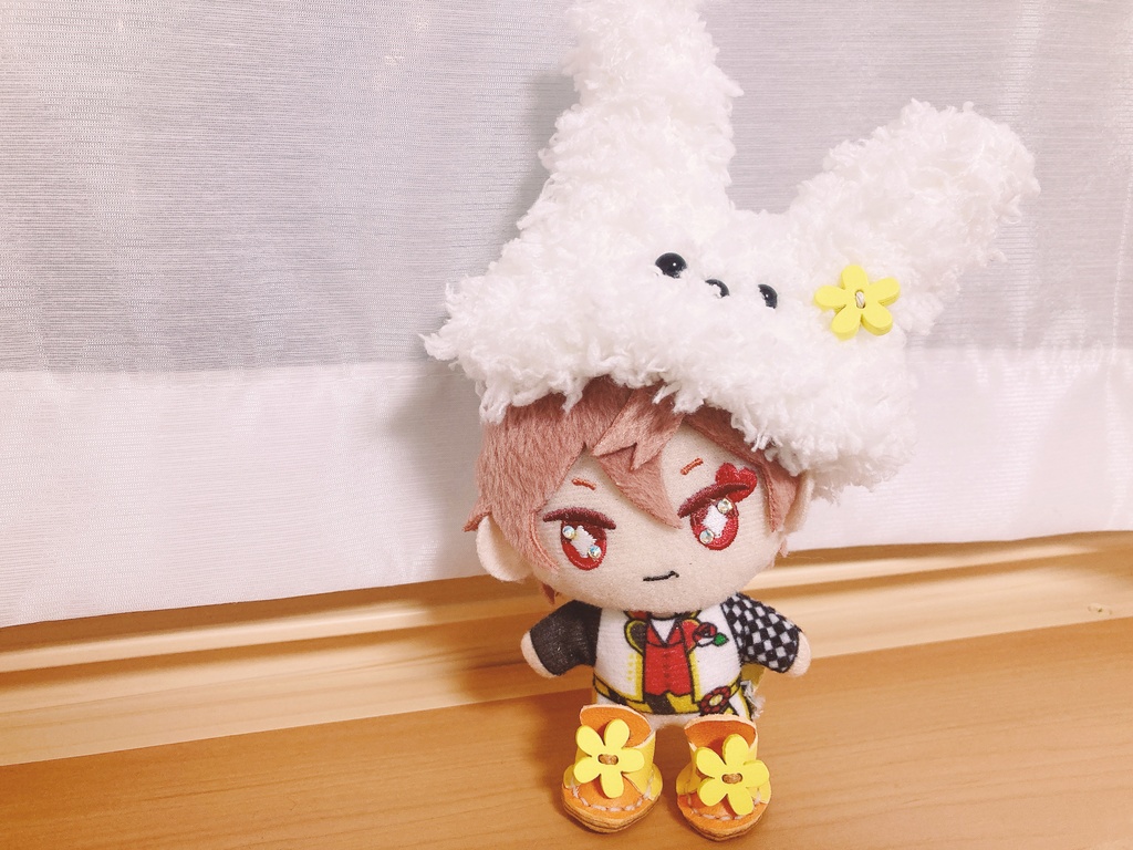 10-12cmぬい用うさぎの帽子&お靴