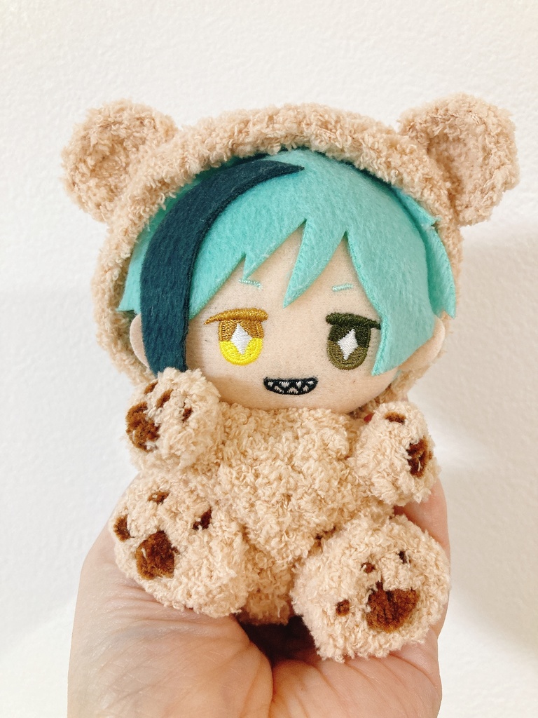 10cmぬい用ふわふわくまさん