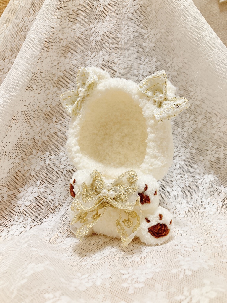 10-12cmサイズぬい用クリスマス🐻着ぐるみ