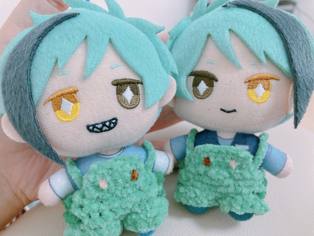ウツボのサロペット　10せんちぬい　2個セット