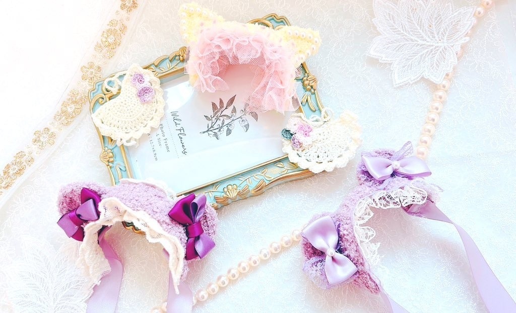 10-12cmサイズヘッドドレス&スタイ