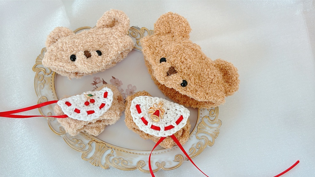 なりきりクマさん　10cmぬい